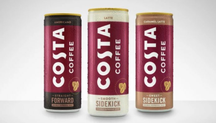 Coca-Cola launches its first Costa Coffee branded beverage