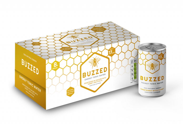 Buzzed unveils world’s first energy tonic water