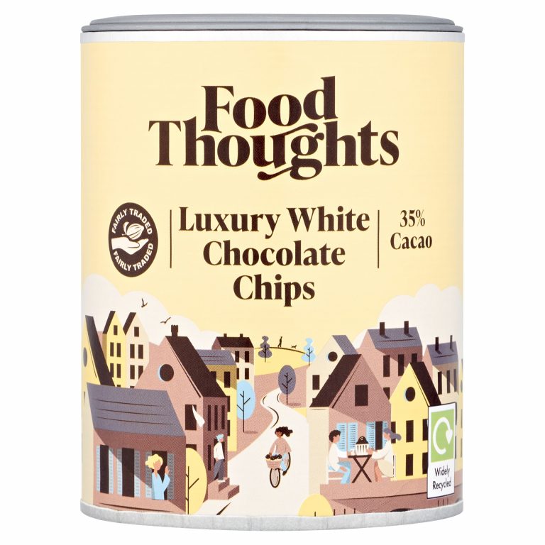 Food Thoughts launches luxury dark and white choc chips