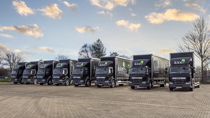 Kite Packaging invest in a new fleet of delivery lorries