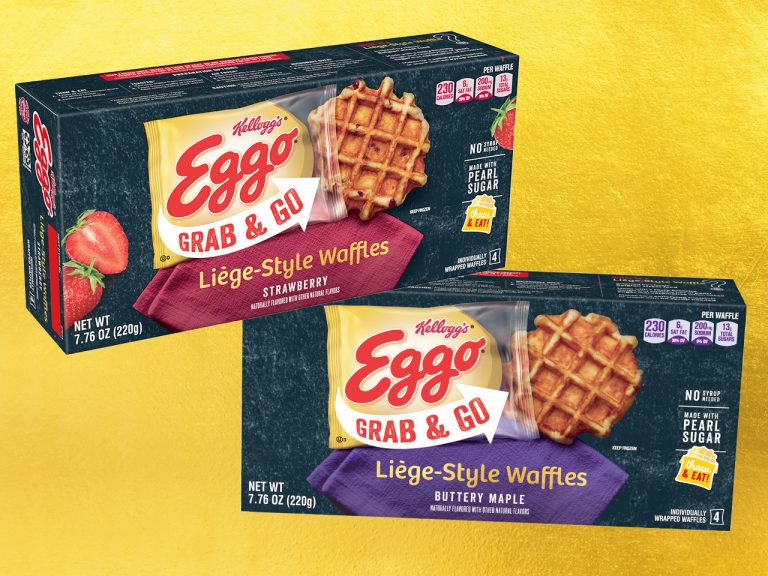 Eggo appeals to busy parents with Grab & Go Liege-Style Waffles