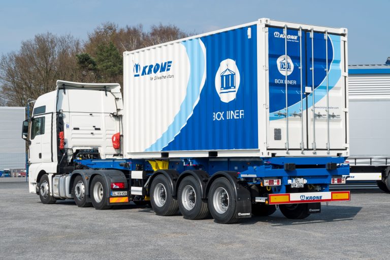 Krone present the ultimate in container carrier flexibility at MultiModal 2022