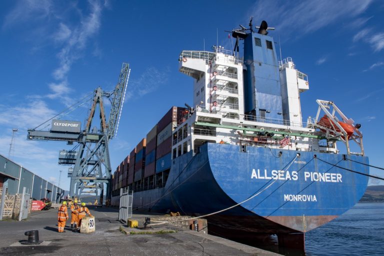 First direct container service connecting China and Scotland to transport over one million bottles of whisky