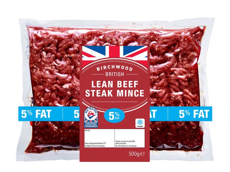 Lidl makes major change to beef mince packaging