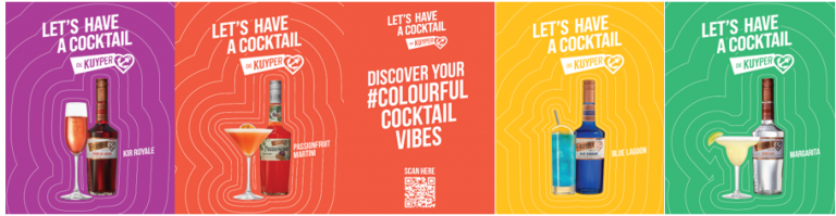 De Kuyper launches 360 UK marketing campaign ‘Colourful Cocktail Vibes’