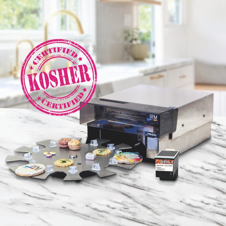 Eddie edible ink printer receives Kosher certification