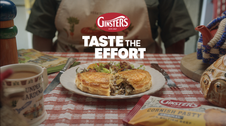 Ginsters invests £4m in ‘Taste the Effort’ campaign and brand new TVC