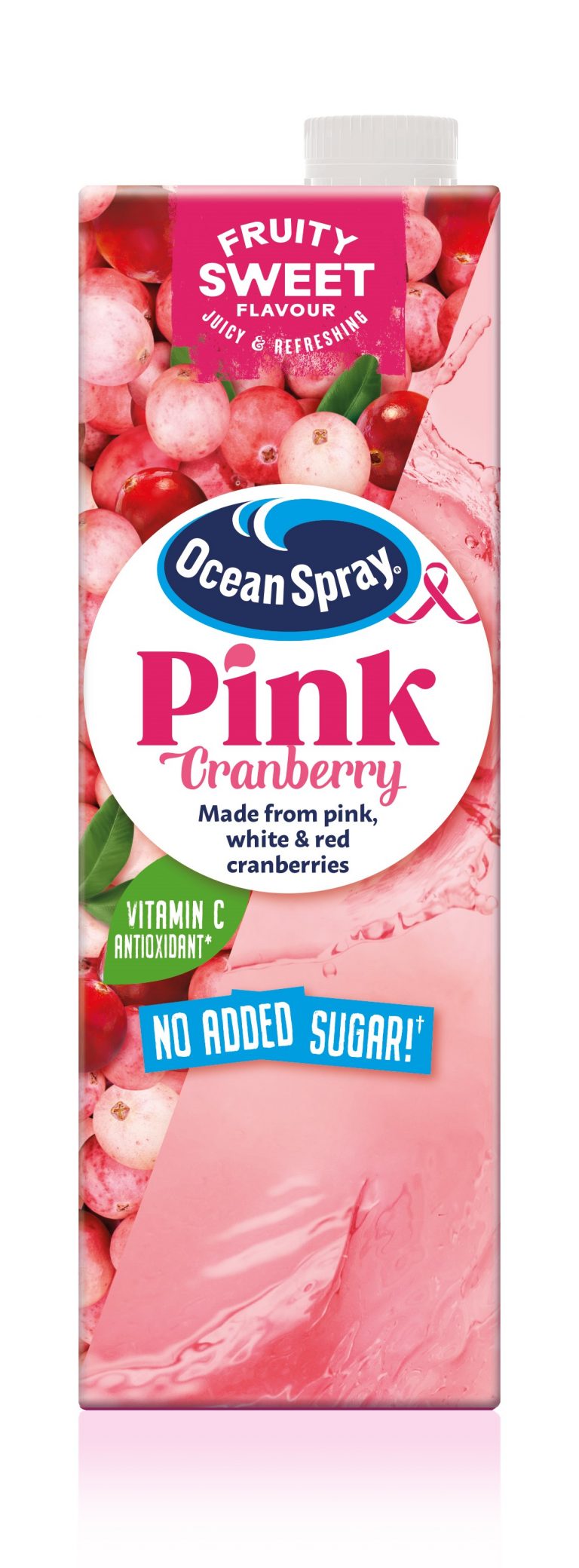 Ocean Spray launches new Pink Cranberry juice drink with a purpose