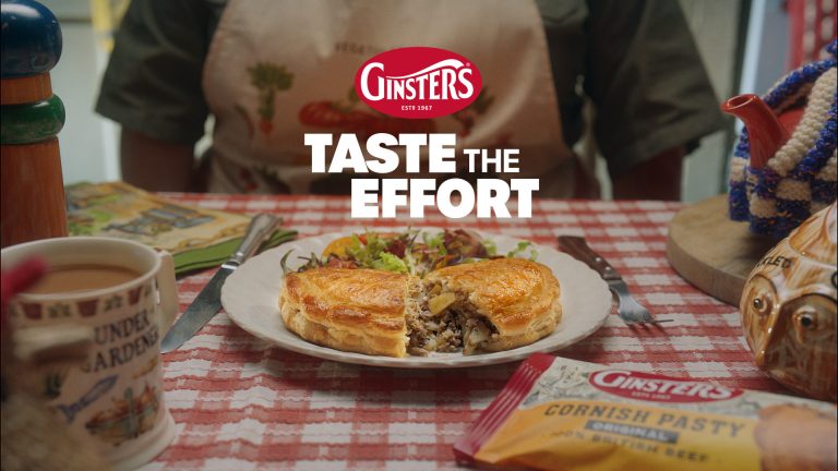 Ginsters celebrates success of ‘Taste the Effort’ campaign with further £4m investment in media