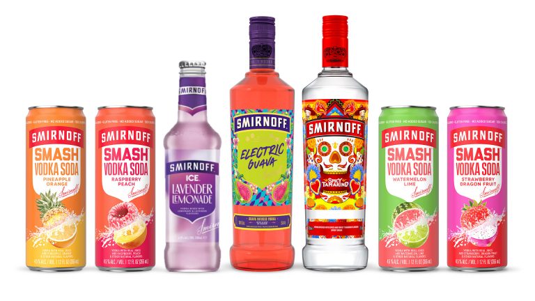 Smirnoff launches seven new flavour innovations