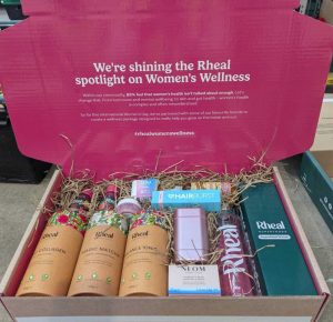 Durham Box delivers bold IWD gifting packs for Rheal Superfood