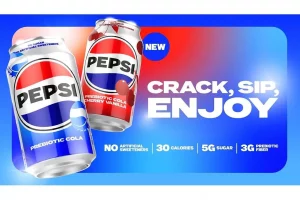 PepsiCo introduces prebiotic cola innovation